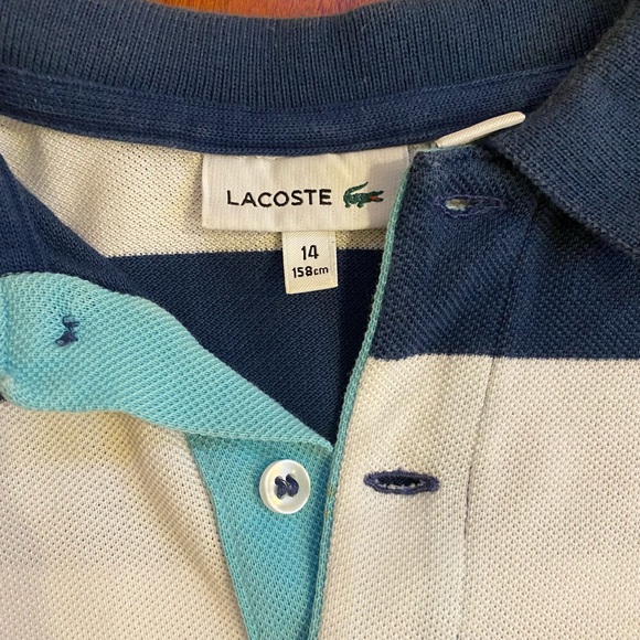 Boys Lacoste polo - Picture 3 of 3